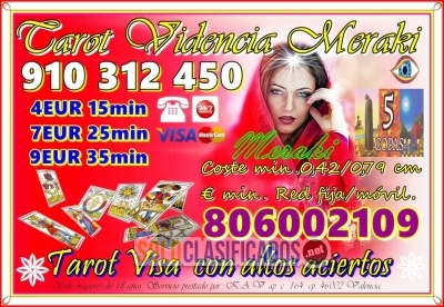 TAROT VISA ECONOMICO VIDENCIA CON ACIERTOS /FECHAS OFERTA  4 EURO... 