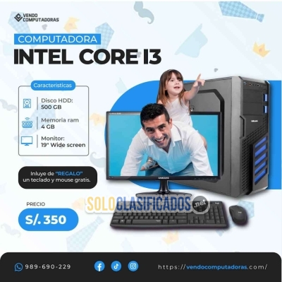 Solo Clasificados - ¡Sorprende a Papá con Esta PC Intel Core i3 a Precio Especial! - imagen: 5