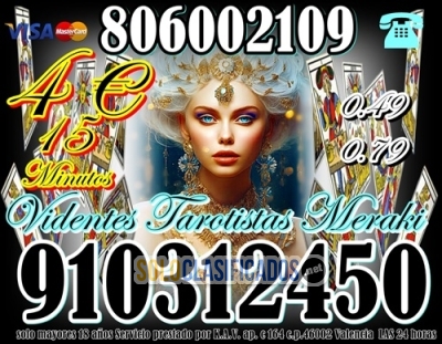 tarot visa con ofertas 4 € 15 min/15€ 55min videntes tarot 806 ta... 