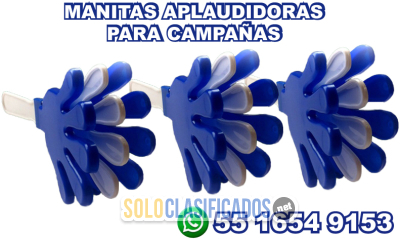 Solo Clasificados - APLAUDIDORES EN FORMA DE MANITAS PERSONALIZADAS CON TU LOGO - imagen: 2