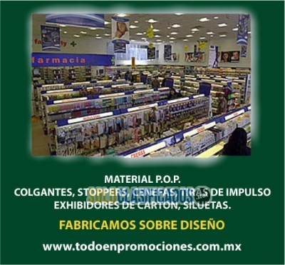 Solo Clasificados - EXHIBIDORES DE CARTÒN Y COROPLAST DECORADOS A TODO COLOR - imagen: 4