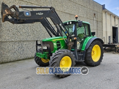 Vendo tractor John Deere 6430 con cargador... 