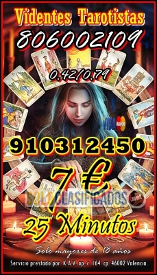 vidente tarotista 806002109 visa ☎️910312450  TAROT VISA 4€ 15min... 