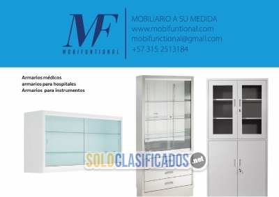 MUEBLES PARA ELEMENTOS ODONTOLOGICOS... 