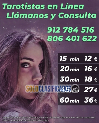 LLAMA  A LA LINEA DE TAROTISTAS PROFESIONALES CONSULTA Y CONSIGUE... 