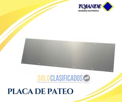 PLACA DE PATEO PARA PUERTA DE SEGURIDAD TOJANDE... 