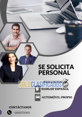 REQUERIMOS PERSONAL HOUSTON  Oferta de Empleo... 