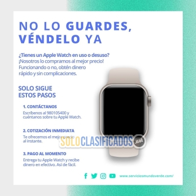 ¡Vende tu Apple en solo 3 pasos y recibe pago inmediato! ⏳... 