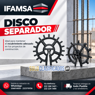 DISCO SEPARADOR IFAMSA EN PUEBLA...