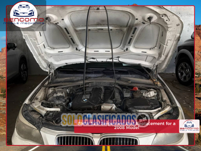 2008 BMW 328i Serpentine Belt Replacement in Utah...