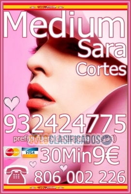 Tarot  Sara Cortes 932 424 775  desde 4€ 15 min, 7€ 20mts 9€ 30mt... 