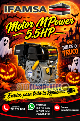 Motor a Gasolina Mpower 55 HP: Rendimiento Superior para el Traba...