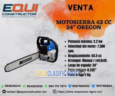 Venta motosierra 62 cc oregon en San Luis Potosí... 