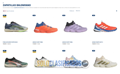 Handbolaunpas: Tienda de zapatillas balonmano Handbol 2026...