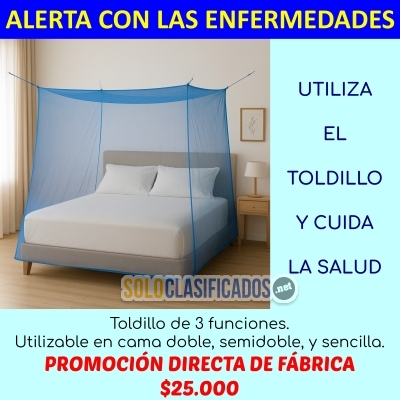 LLEGARON LOS TOLDILLOS 3F PARA CAMAS DOBLES... 