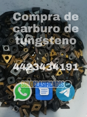 compro cortadores de carburo de tugsteno usados... 