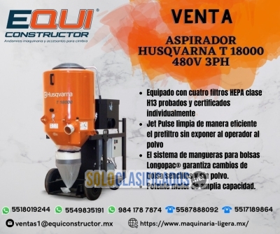 Venta Aspiradora Husqvarna T 18000 en Querétaro... 