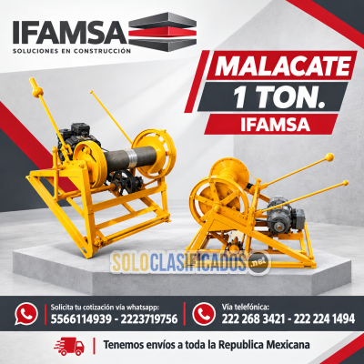 MALACATE 1 TON IFAMSA...