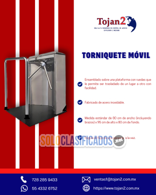 Solo Clasificados - Torniquetes para control de Acceso Tojan 2 - imagen: 2