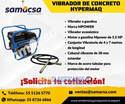 Vibrador Hypermaq para construcción... 