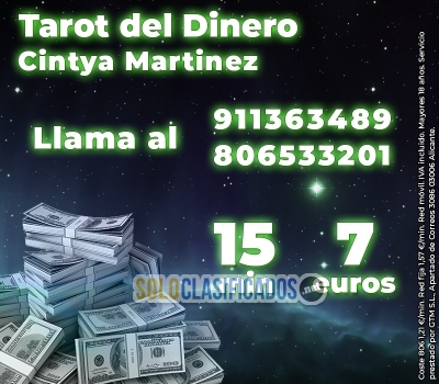 Llama al Tarot del Dinero de Cintya Martinez... 