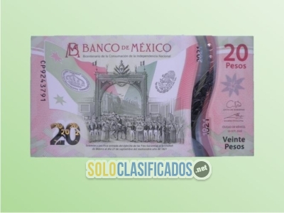 Edición limitada es una de las características de este billete de... 