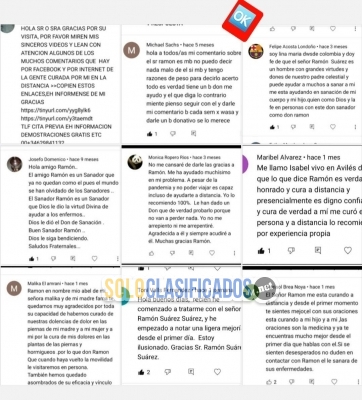 Solo Clasificados - Hola Quiero demostrarle a todos  que soy un sanador serio y les invito a que lo comprueben Gratis por tlf +34629841132 - imagen: 3