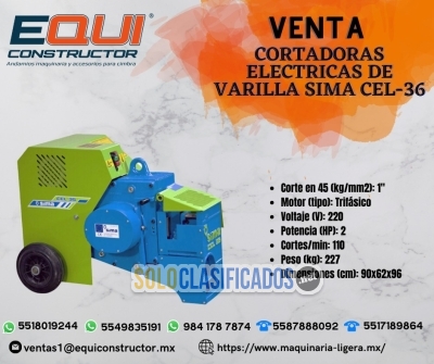 Venta Cortadoras Eléctricas de Varilla Cel 36... 