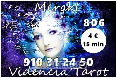 TAROT MERAKI VIDENCIA NATURALRUNAS PÉNDULO VISA 9€ 35min  9103124... 