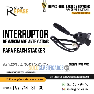 INTERRUPTOR DE MARCHA ADELANTE Y ATRÁS PARA REACH STACKER...