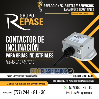 CONTACTOR PARA GRÚAS INDUSTRIALES REACH STACKER Y MONTACARGAS... 