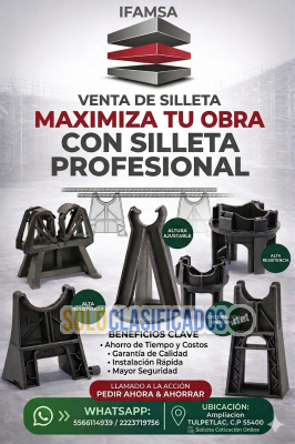 SILLETAS PLASTICAS PARA SOPORTE DE ACERO EN CIMBRA...