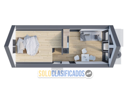 Solo Clasificados - Casa Modular 38 m² con Terraza Grata Eco House - imagen: 4