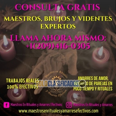 Maestros En Amarres y Rituales Efectivos Consulta Gratis... 