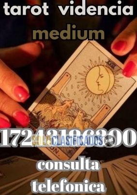 Tarot telefónico barato 15 min 7USD las 24 horas... 