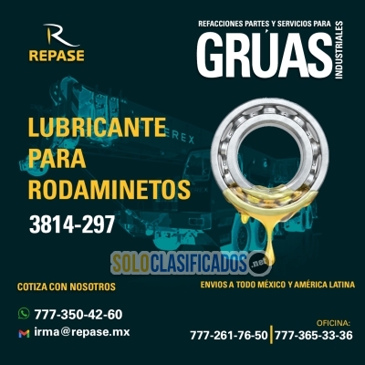 LUBRICANTE PARA RODAMIENTOS 3814297 REPASE... 