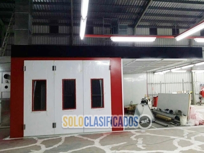 fabrica de cabinas de pintura para vehiculos y otros... 