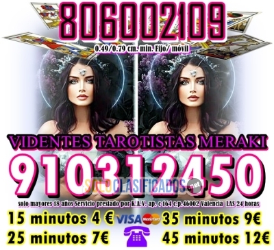 10€ 40 min  Tarot Visa/806 Tarot Telefonico 9 € los 35min  / vide... 