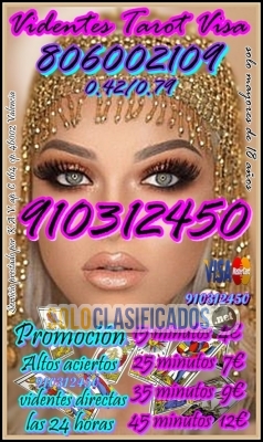 Mejores Videntes 806002109 Tarot Telefónico 910312450  Visa Cerra... 