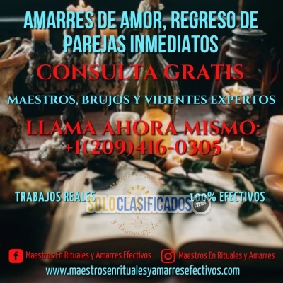 Retorno De Perajas y Amarres De Amor Consulta Gratis... 