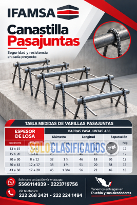 VENTA DE CANASTILLA PASAJUNTAS...