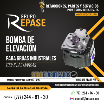 BOMBA DE ELEVACION PARA GRUAS INDUSTRIALES... 