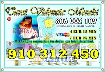 TAROT VISA AL 910312450 PROMOCIÓN 4 EUROS LOS 15 MINUTOS 806... 