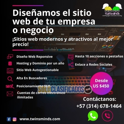 ¿Deseas Tener Un Sitio Web Para Tu Negocio O Empresa?... 