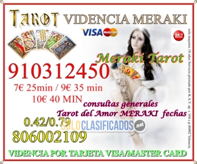 TAROT VISA PROMOCÍON   VIDENCIA REAL SOLUCIONES 7 EUROS LOS 25  M... 