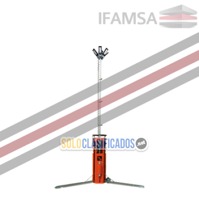 Solo Clasificados - TORRE DE ILUMINACION MARCA LUXTOWER S10 EN IFAMSA - imagen: 1