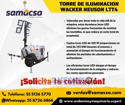 Solo Clasificados - Wacker Neuson LTT4 – Iluminación Profesional - imagen: 1