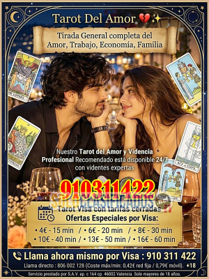 Solo Clasificados - Especialistas en Dinero/Amor/trabajo/estudios/Rituales/Runas Videncia Tarot las 24/7 ¿Qué te depara el AMOR ? ¿Problemas a los cuales no le ves salid - imagen: 1