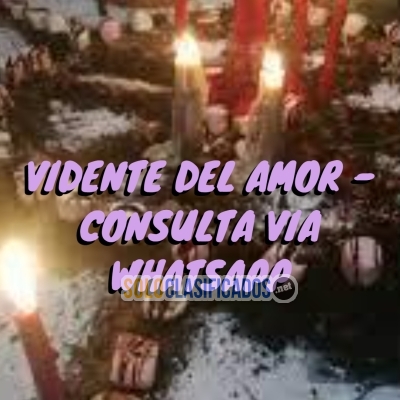 CONSULTA VIA WHATSAPP  VIDENTE DEL AMOR... 