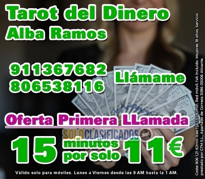 Llama y consulta El Tarot del Dinero con Alba lll... 